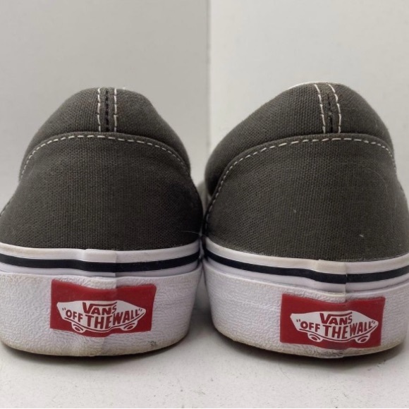 Vans Cream Slip-On Shoes - Picture 2 of 4